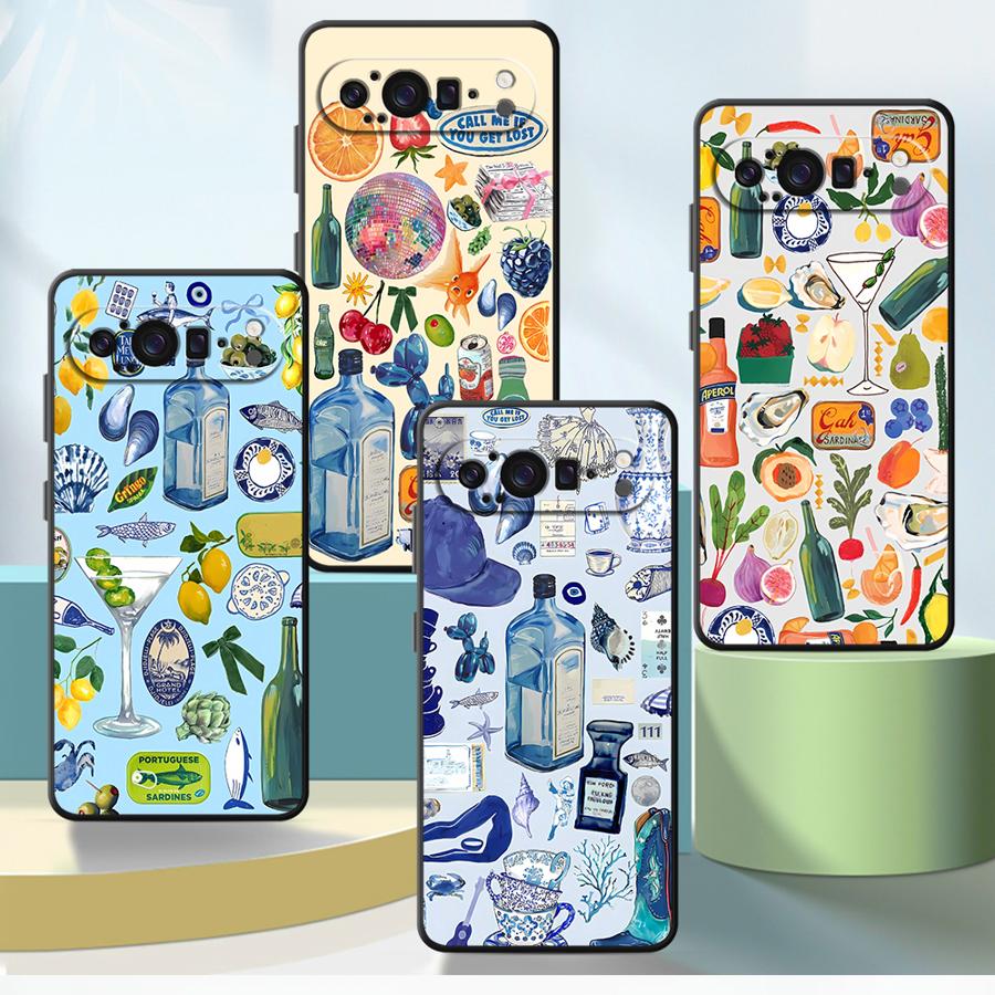 Google Pixel 9 - غطاء هاتف بتصميم منظر شاطئ البحر