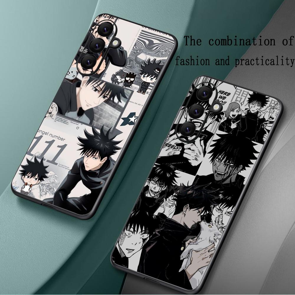 Samsung Galaxy S25 - جراب هاتف بتصميم ميغومي فوشيغورو الأنمي