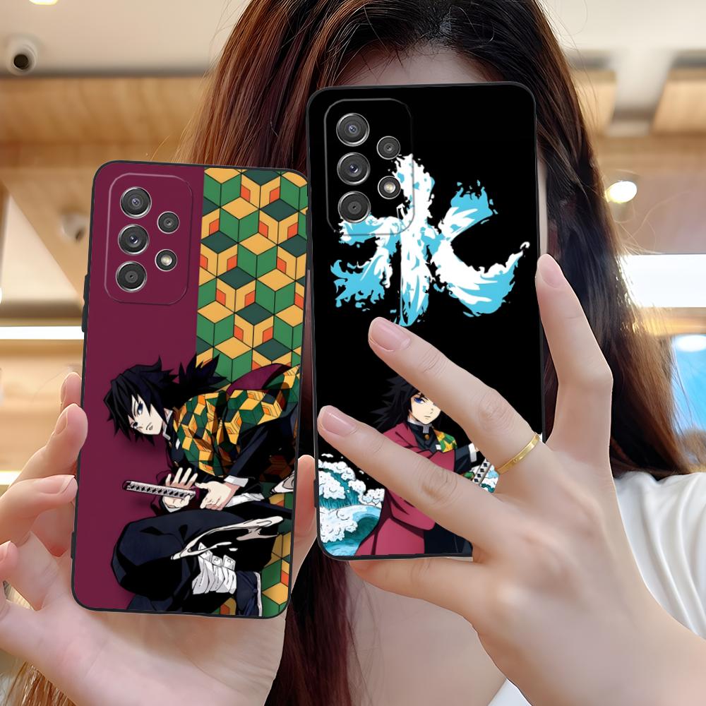 Samsung Galaxy A55 - شيطان القاتل Giyu Tomioka قضية الهاتف