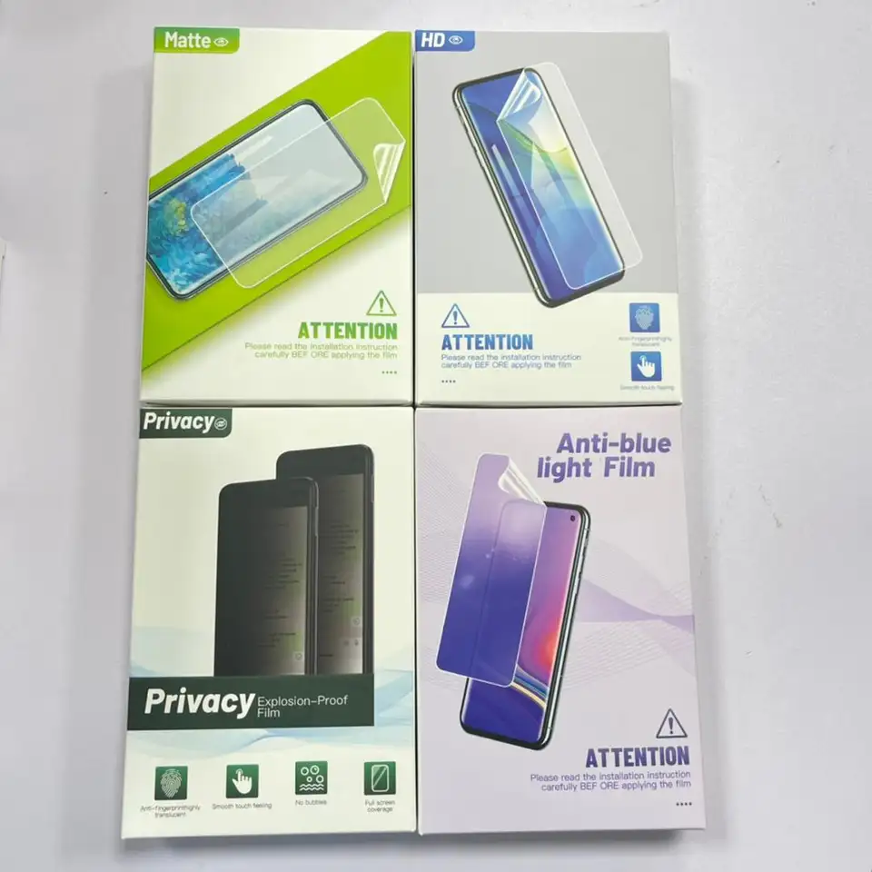 Flexible Tpu Film - 50 قطعة من واقي الشاشة المرن
