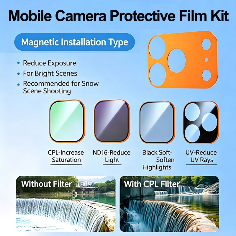 واقي عدسة الكاميرا المغناطيسي  - مراجعة Camera Lens Protector وسعره