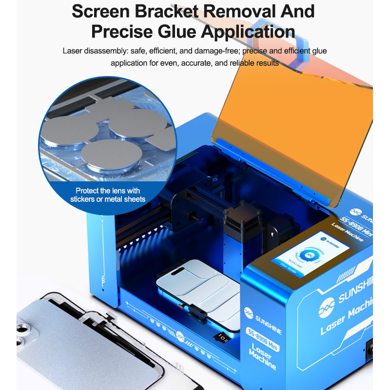 آلة إزالة الشاشة بالليزر الصغي - مراجعة Screen Protector Cutter وسعره
