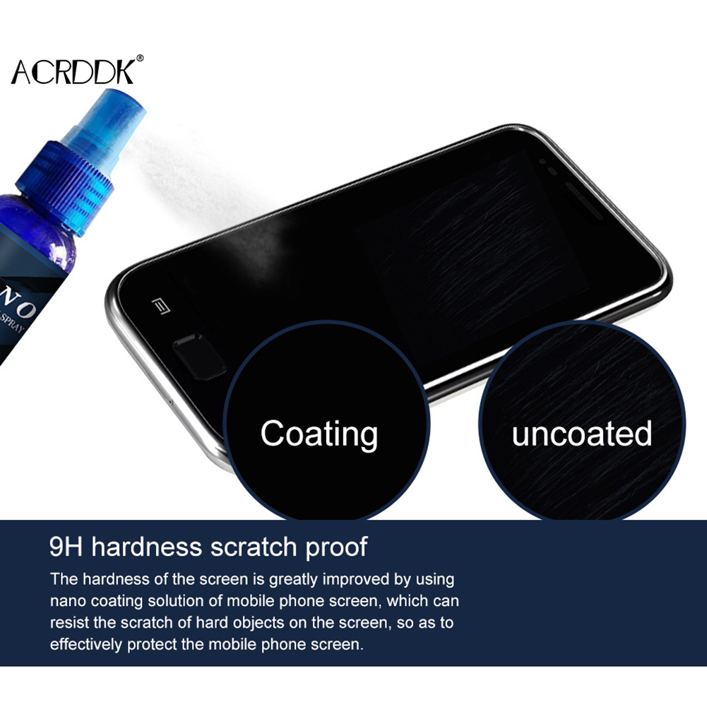 نانو السائل الزجاج حامي الشاشة - مراجعة Oleophobic Coating Spray وسعره