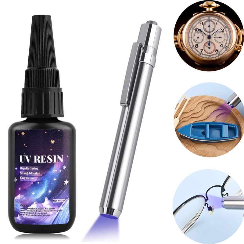 الأشعة فوق البنفسجية الترابط ل - مراجعة Liquid Uv Glue Kit وسعره