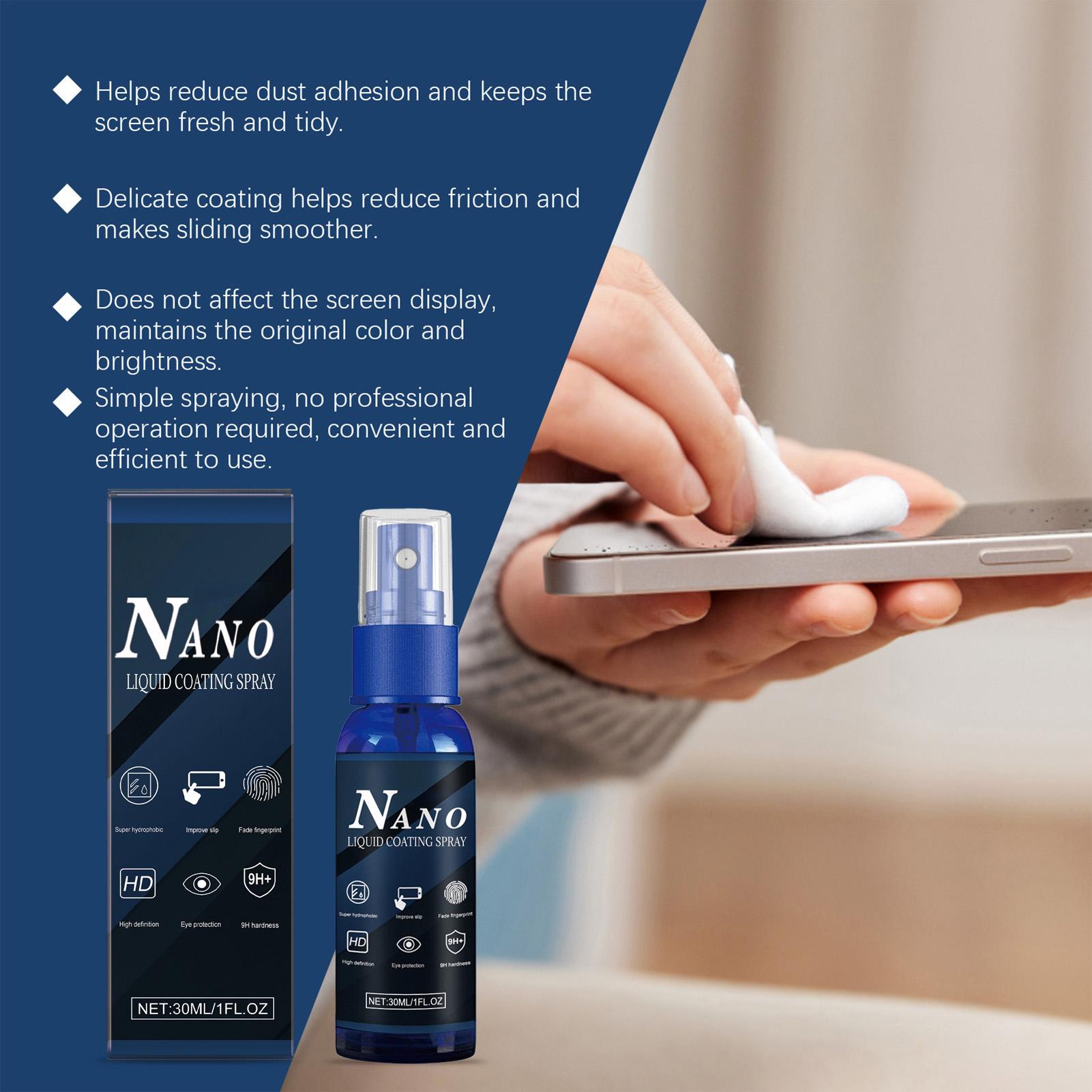 رذاذ واقي للشاشة بطبقة مقاومة  - مراجعة Oleophobic Coating Spray وسعره
